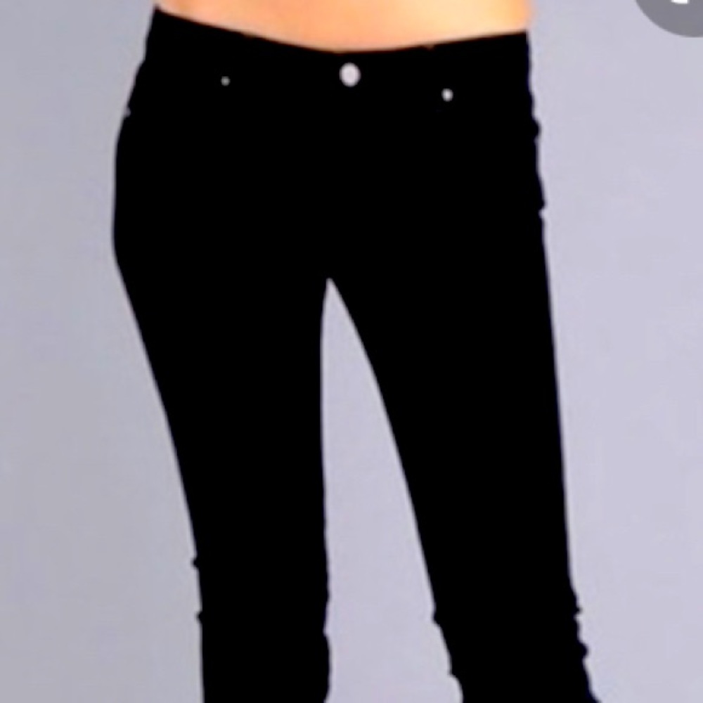 Paige Blue Heights Jeans in Black